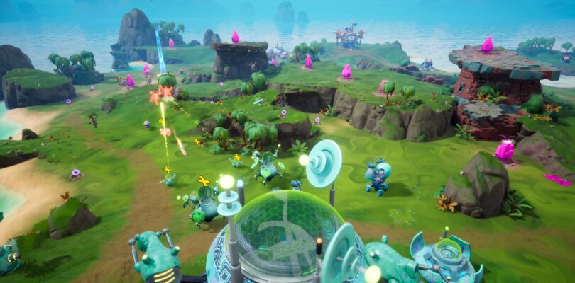 Chip ’n Clawz vs. The Brainioids – Shooter trifft RTS