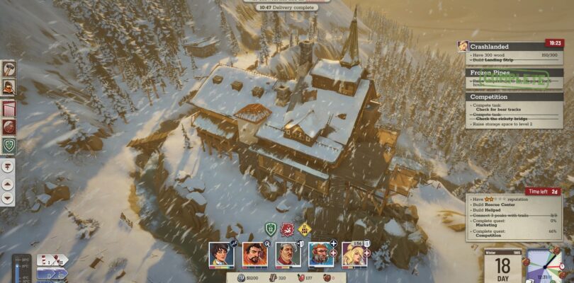 Above the Snow – Wir verwalten eine Berghütte