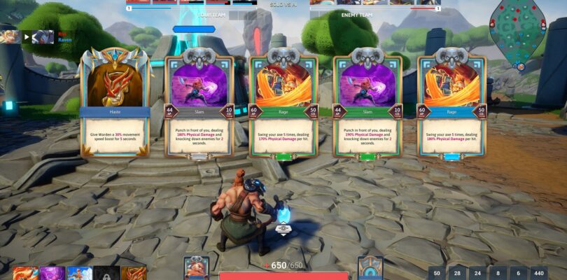 StoneHold – MOBA trifft Deckbuilder