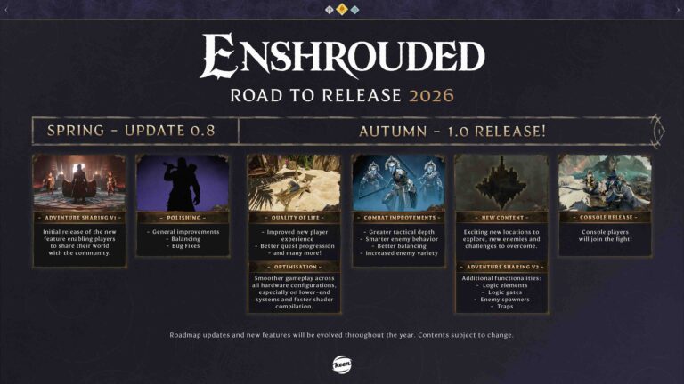 Enshrouded Roadmap 2026 MDE Gaming Enshrouded Roadmap 2026 768x432 