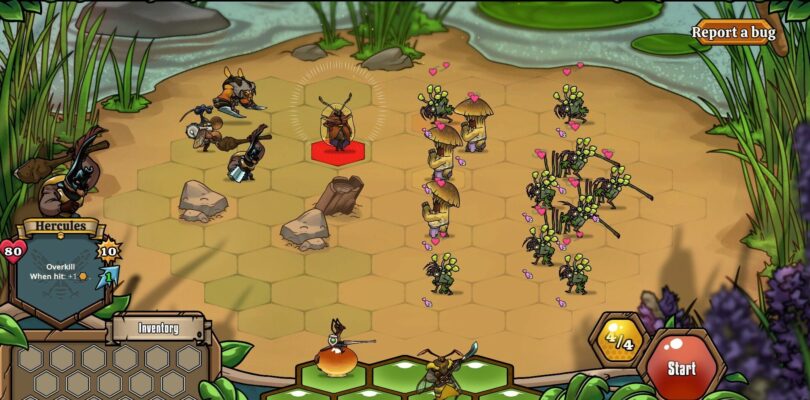 Hive Blight – Ein Rougelite-Autobattler mit Insekten